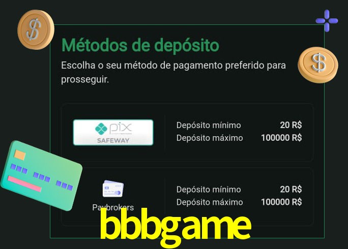 O cassino bbbgame oferece uma grande variedade de métodos de pagamento