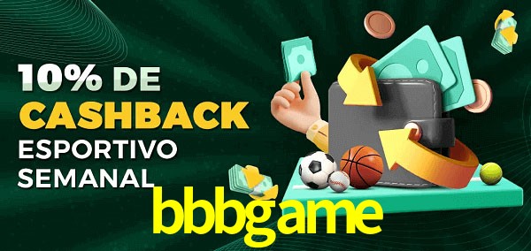 10% de bônus de cashback na bbbgame